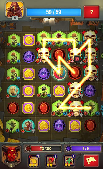 Dungeon fever - Android game screenshots.