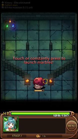 Dungeon x balls - Android game screenshots.