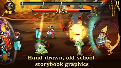 Dungeons and aliens - Android game screenshots.