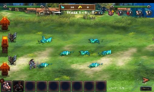 Dwarfs vs orcs: Begins - Android game screenshots.