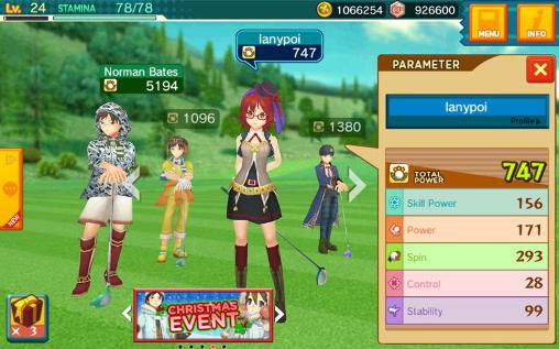 Eagle: Fantasy golf - Android game screenshots.