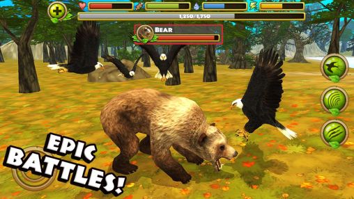 Eagle simulator - Android game screenshots.