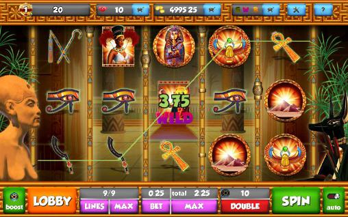 Egyptian slots - Android game screenshots.