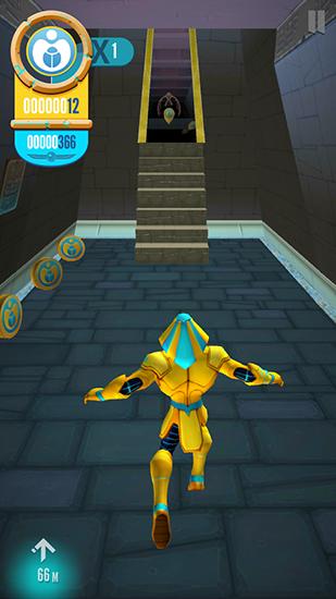 Egyxos: Labyrinth run - Android game screenshots.