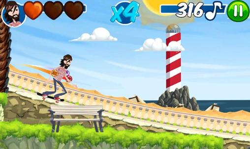 El Pescao skate - Android game screenshots.