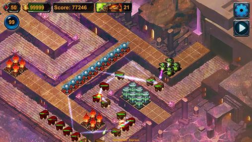 Element tower defense - Android game screenshots.