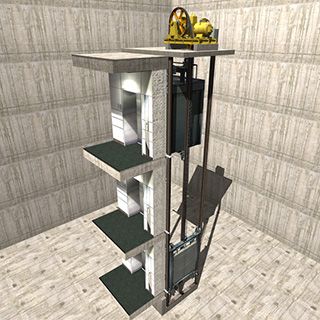 Elevator simulator 3D - Android game screenshots.