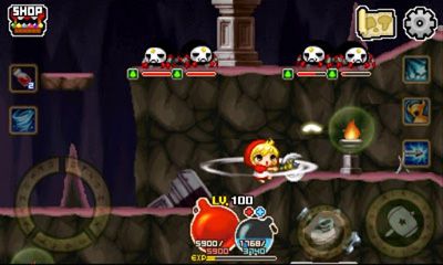 Gameplay of the Elphis Adventure for Android phone or tablet.