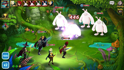 Elune saga - Android game screenshots.