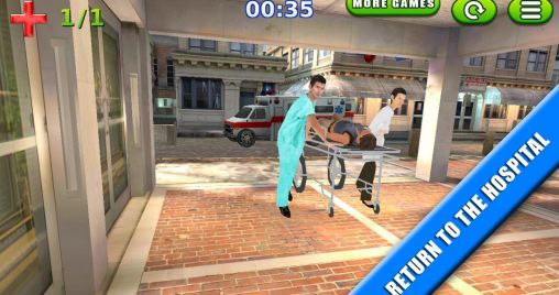 Emergency rush - Android game screenshots.