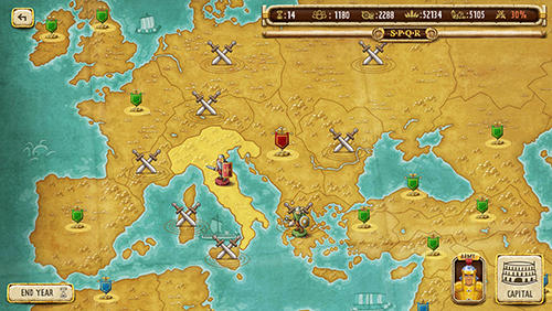 Empire manager: Gold - Android game screenshots.