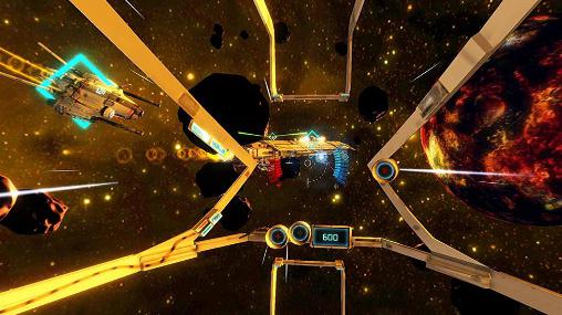 End space: VR for cardboard - Android game screenshots.
