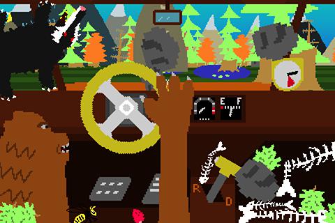 Enviro-bear 2010 - Android game screenshots.