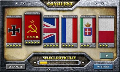 Gameplay of the European War 2 for Android phone or tablet.