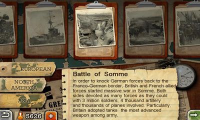 European War 3 - Android game screenshots.