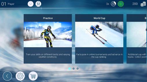 Eurosport: Ski challenge 16 - Android game screenshots.