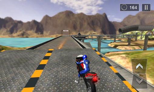 Extreme bike stunts 3D - Android game screenshots.