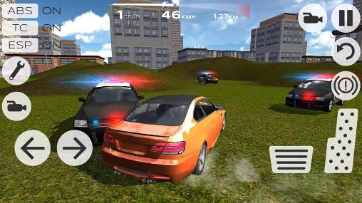 Extreme car driving racing 3D - Android game screenshots.