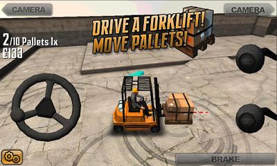Extreme Forklifting - Android game screenshots.