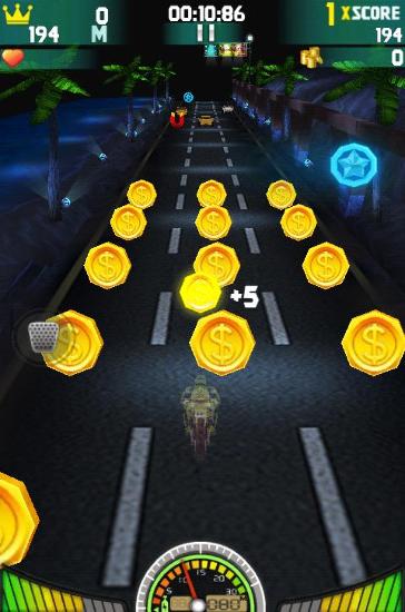 Extreme moto game 3D: Fast Racing - Android game screenshots.