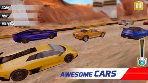 Extreme police car racer - Android game screenshots.