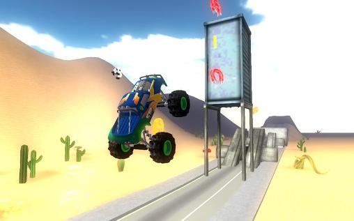 Extreme racing: Big truck 3D - Android game screenshots.