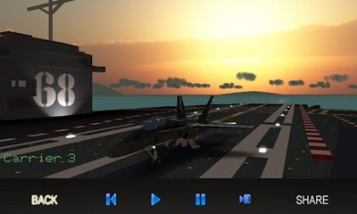 F18 Carrier Landing - Android game screenshots.