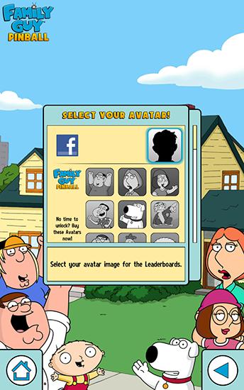 Family guy: Pinball - Android game screenshots.