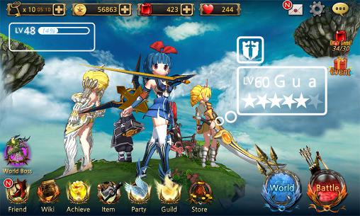 Fantasia heroes - Android game screenshots.