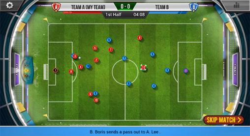 Fantasista: Be the next football legend - Android game screenshots.