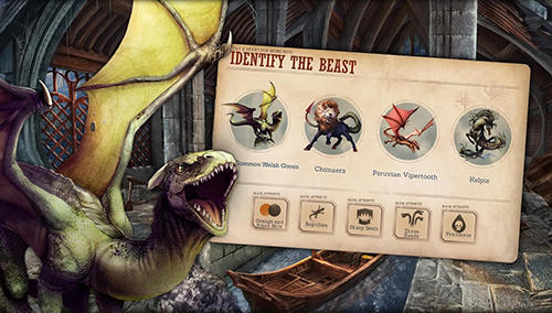 Fantastic beasts: Cases from the wizarding world - Android game screenshots.