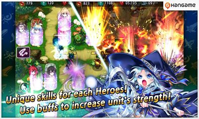 Gameplay of the Fantasy defense 2 for Android phone or tablet.