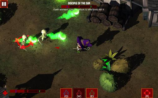 Fantasy mage: Defeat the evil - Android game screenshots.