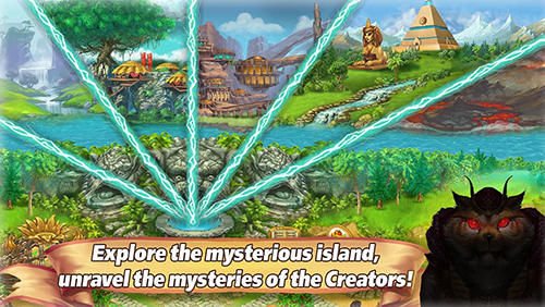 Farm tribe online: Floating Island - Android game screenshots.