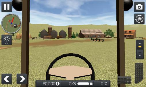 Farmer sim 2015 - Android game screenshots.