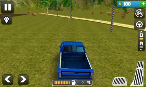 Farming simulator 3D - Android game screenshots.