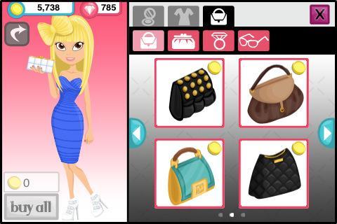 Fashion story: Pool party - Android game screenshots.