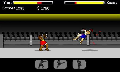Fighting man - Android game screenshots.