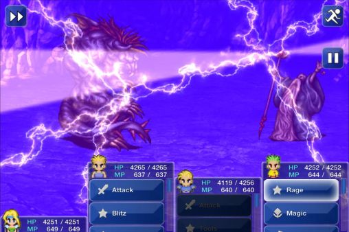 Final fantasy VI - Android game screenshots.