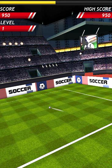 Finger free kick master. Kicks soccer - Android game screenshots.