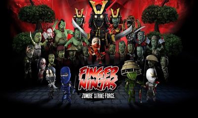 Full version of Android Action game apk Finger Ninjas Zombie Strike-Force for tablet and phone.