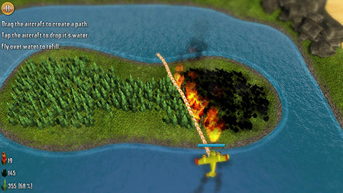 Fire flying - Android game screenshots.