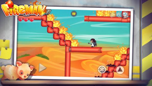 Fireman - Android game screenshots.