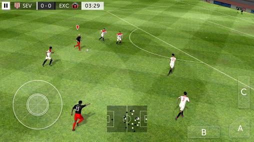 First touch soccer 2015 - Android game screenshots.