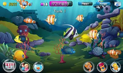 Fish Adventure - Android game screenshots.