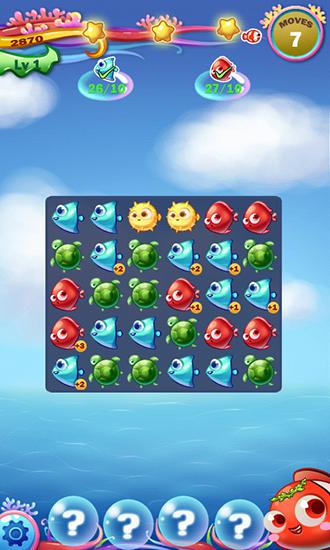 Fish smasher - Android game screenshots.