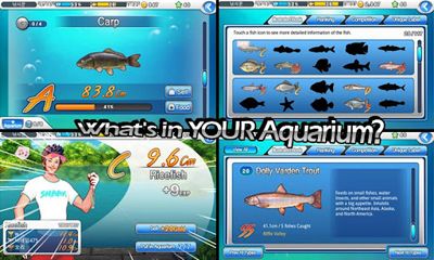 Fishing Superstars - Android game screenshots.