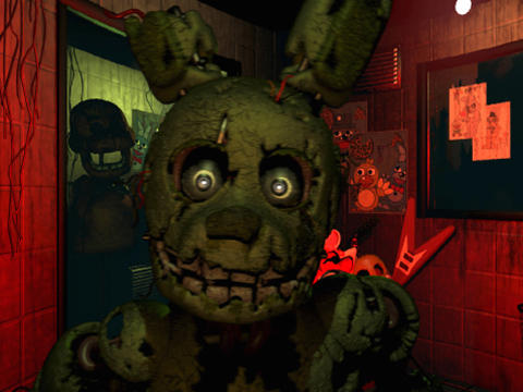 Five nights at Freddy's 3 - Android game screenshots.