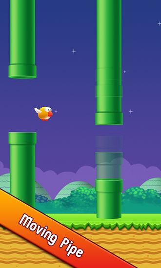 Flappy bird 3D - Android game screenshots.
