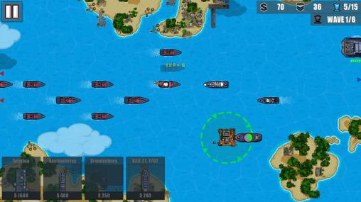 Fleet combat 2: Shattered oceans - Android game screenshots.